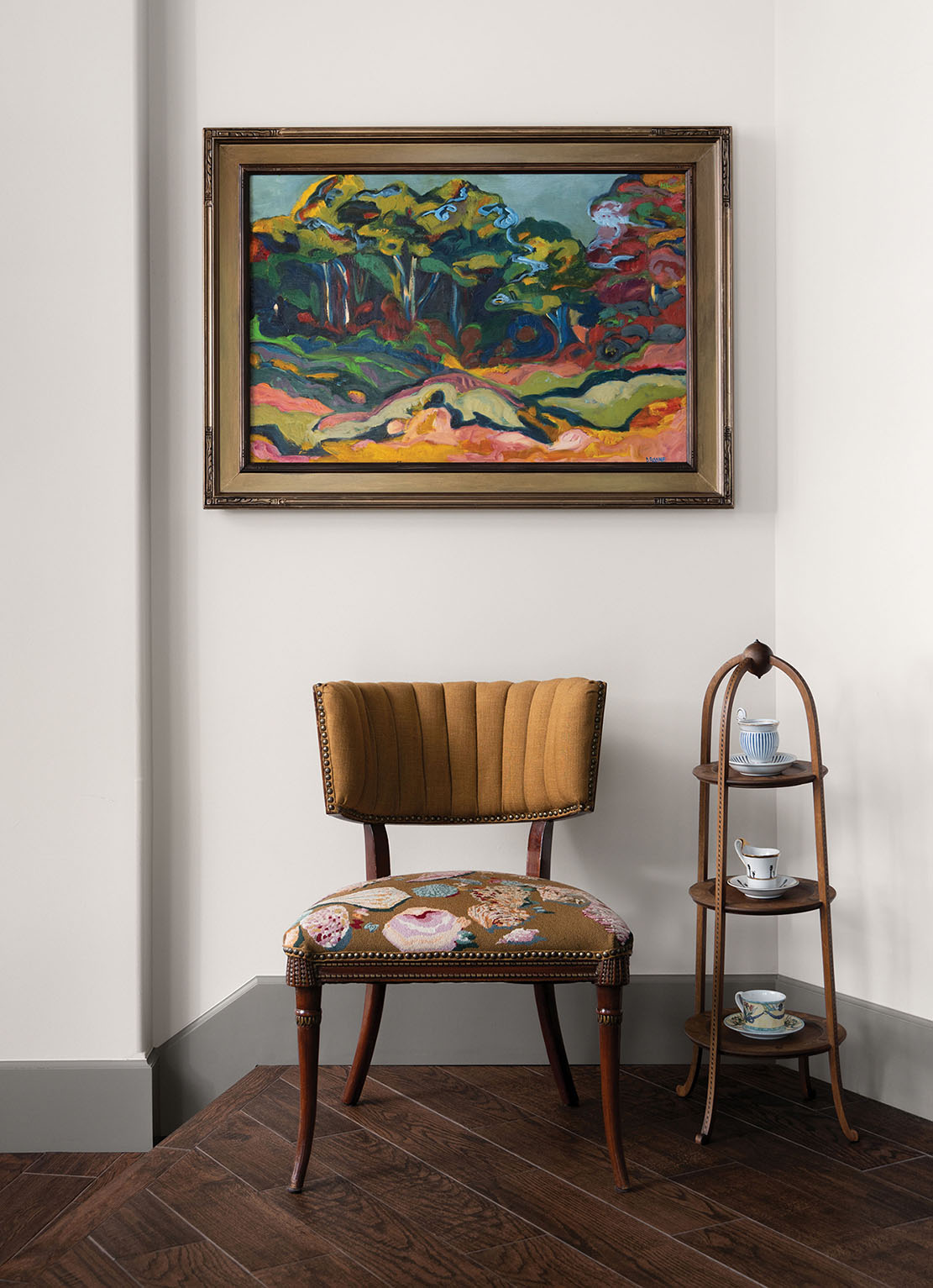 Chair and painting