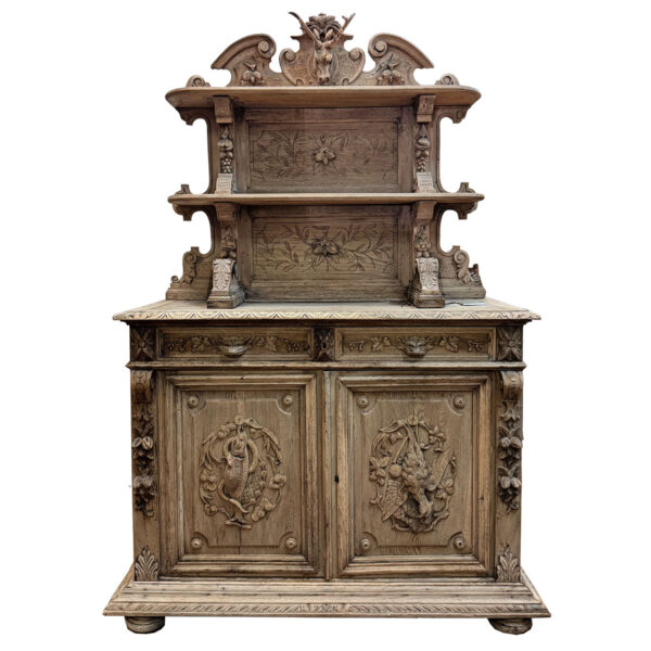 Bleached Oak Hunting Buffet