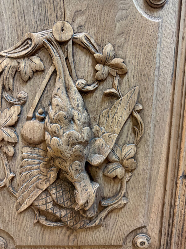 Bleached Oak Hunting Buffet