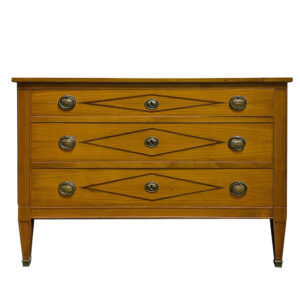 Directoire Cherry Bedside Commode