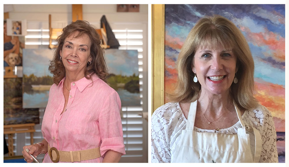 Emily Tremml & Suzy Mellott in Studio