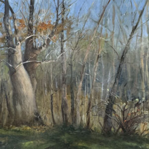 Ridge Road, painting by Kristie Cecil